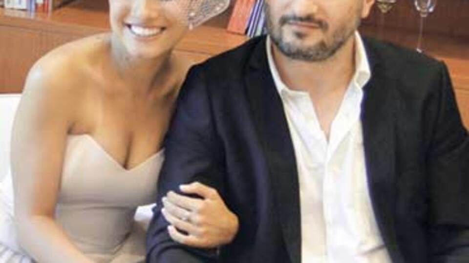 Barcelona'da sürpriz evlilik