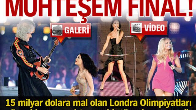 Londra Olimpiyatları'nda muhteşem final!