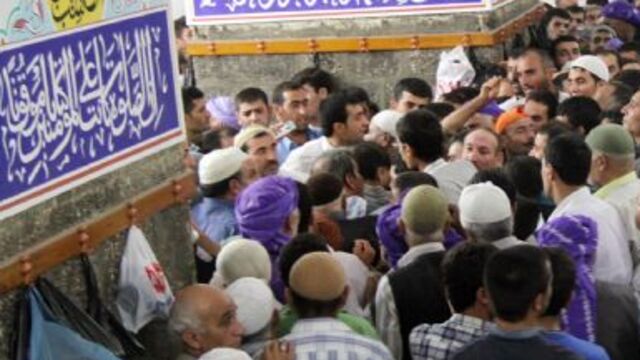 Sakal-ı Şerif izdihamı!