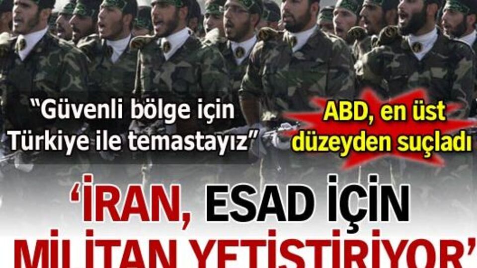 "İran, Esad için militan eğitiyor"