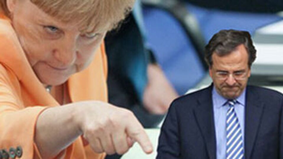 Samaras, Merkel'den merhamet isteyecek!