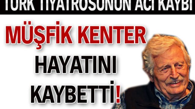 Ustayı kaybettik!