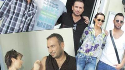 Kenya yolcusu ünlüler aşı oldu