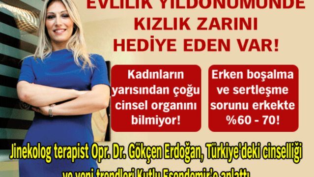 "Evlilik yıldönümünde kızlık zarını hediye eden kadın var"