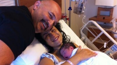 Üçüncü kez baba oldu