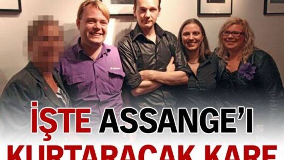 Assange'ı kurtaracak fotoğraf