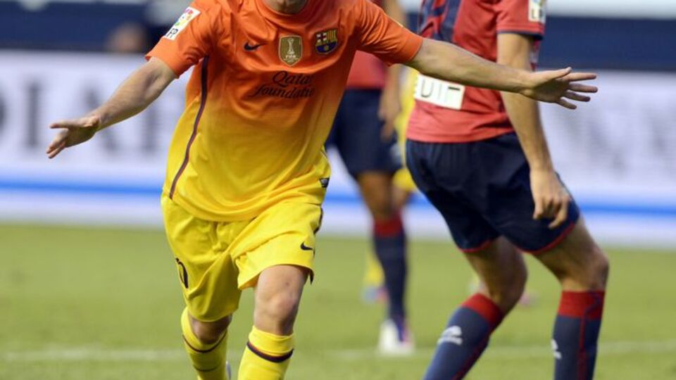 5 dakikada Messi şov!