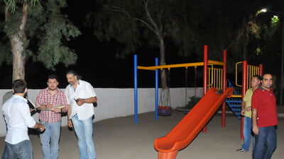 Maganda kurşunu parkta yakaladı!