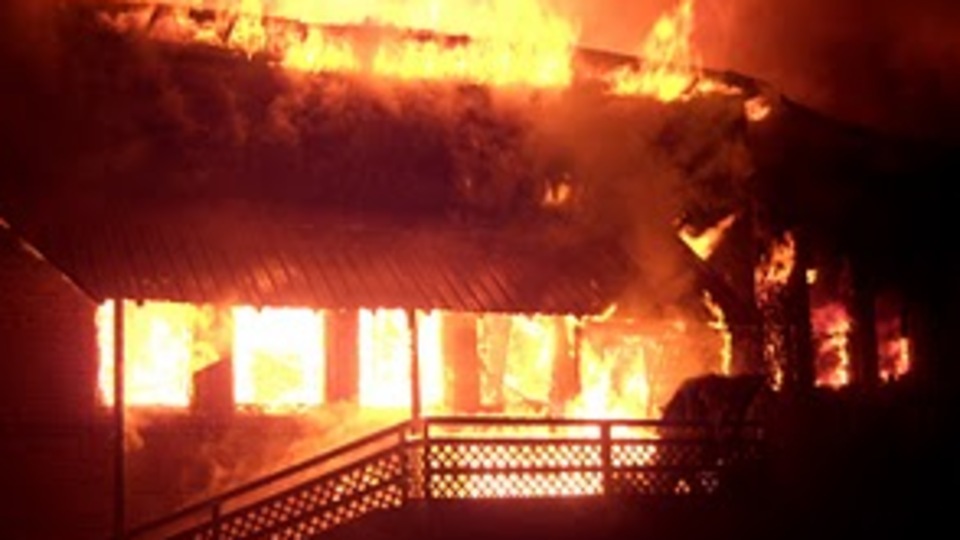 Yüksekova'da okul yangını