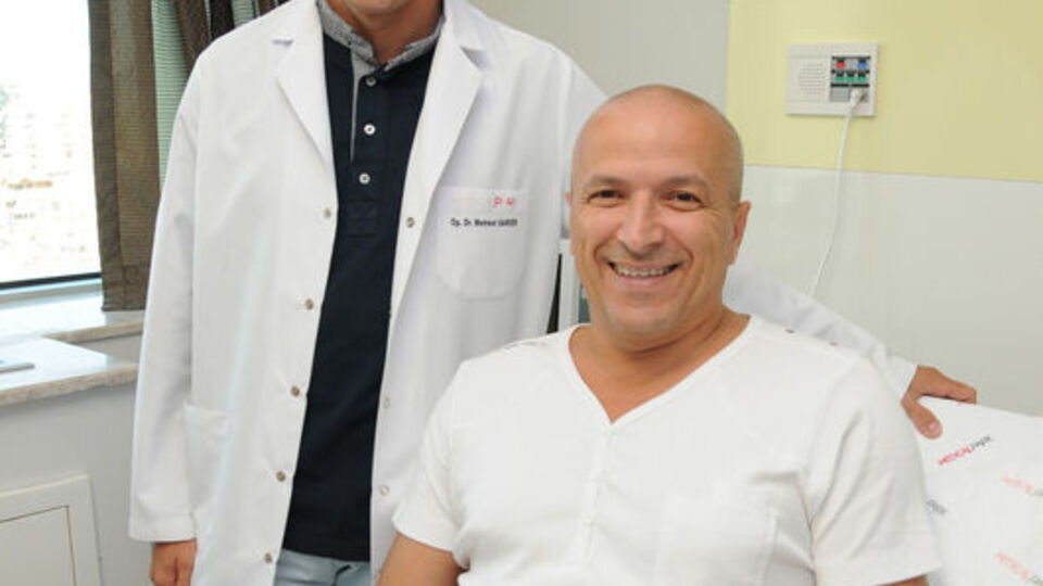 Zorlu ameliyat için Türkiye'yi seçti