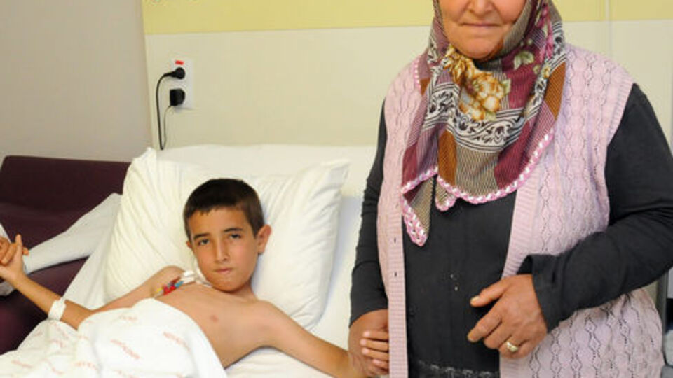 "Onu kurtardın, beni de kurtar"