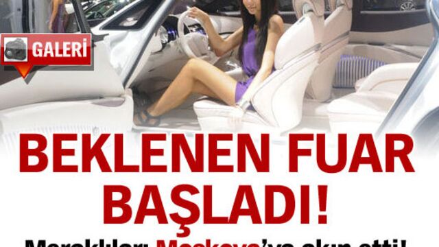 Beklenen fuar Moskova'da başladı!