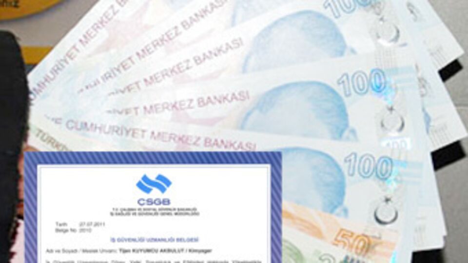 Bu belgeyi alana 1.200 lira ek gelir!