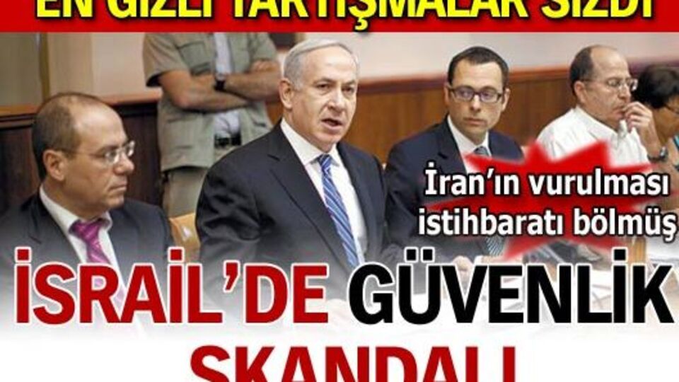 İsrail'de güvenlik skandalı