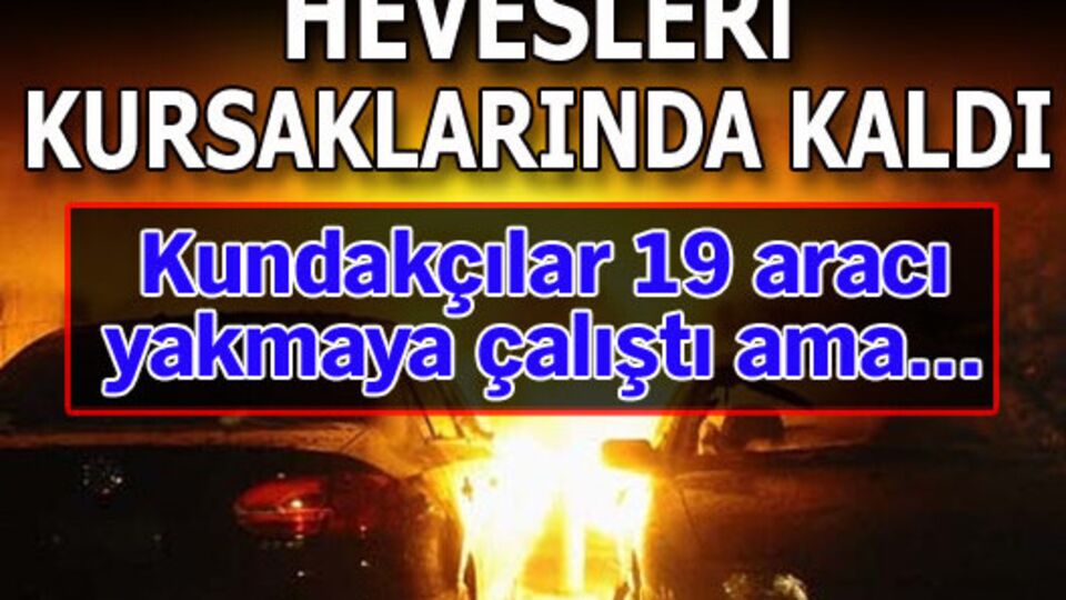 Hevesleri kursaklarında kaldı