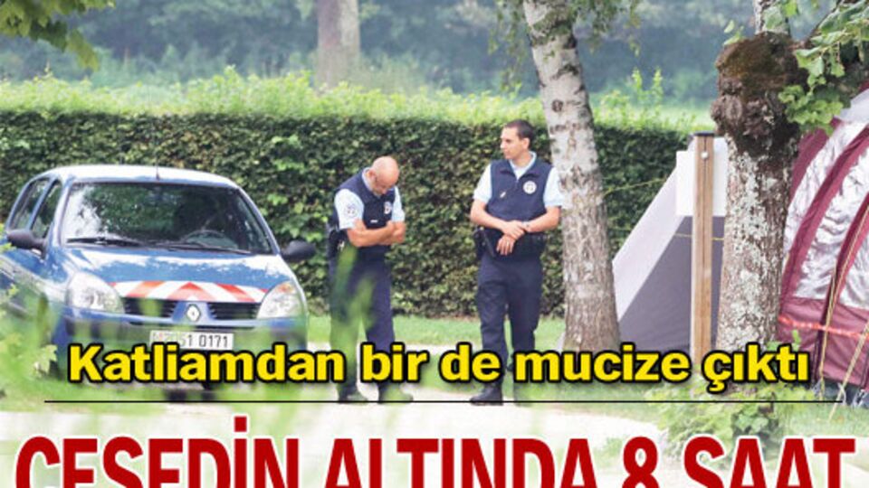 Cesedin altında 8 saat