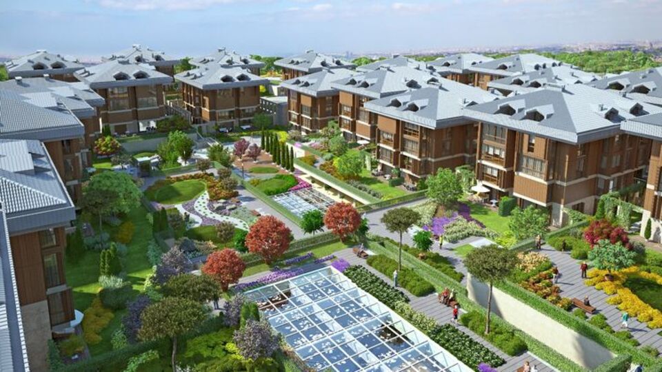 Şehrin merkezinde sessiz yeşil ile iç içe!