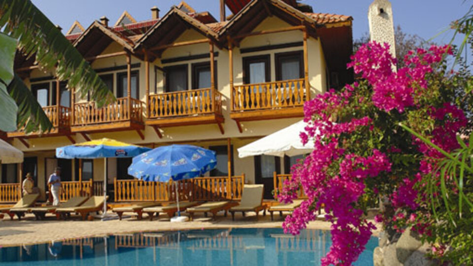 Selimiye Köyü'nde şirin ve mavi!