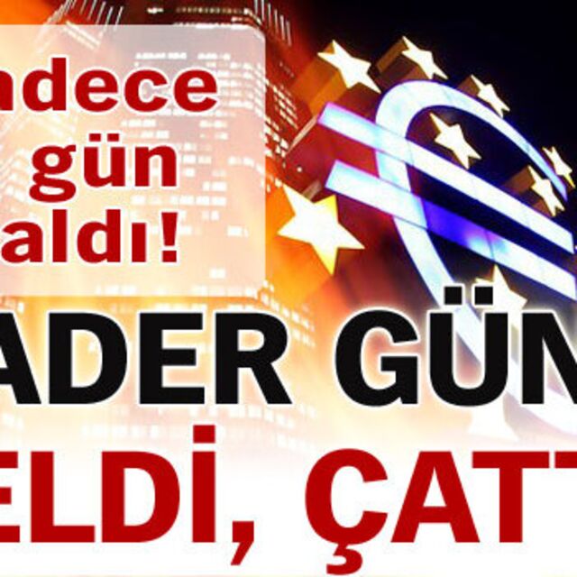 Kader günü geldi, çattı!