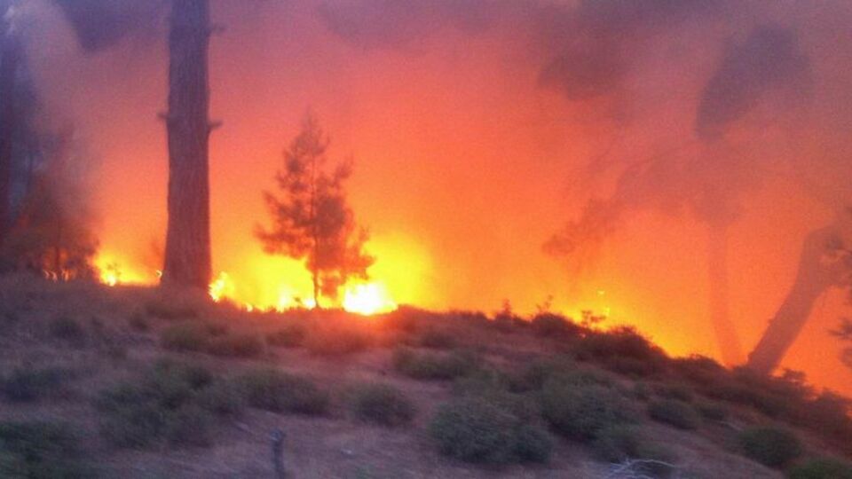 Kazdağları yanıyor!