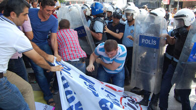 Diyarbakır'da 4+4+4 protestosu!