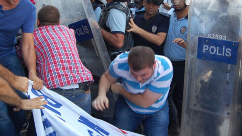 Diyarbakır'da 4+4+4 protestosu!