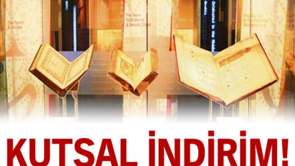 Kutsal indirim!