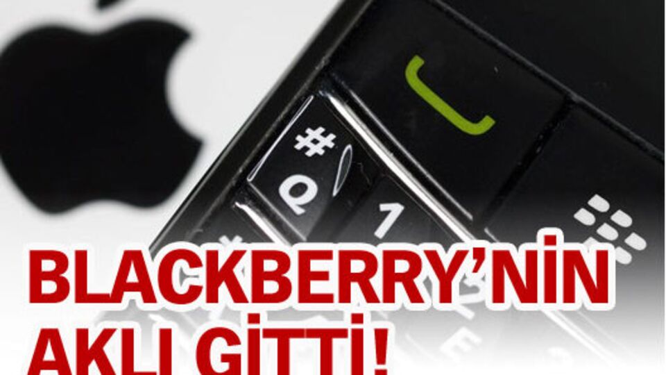 BlackBerry'nin aklı gitti!