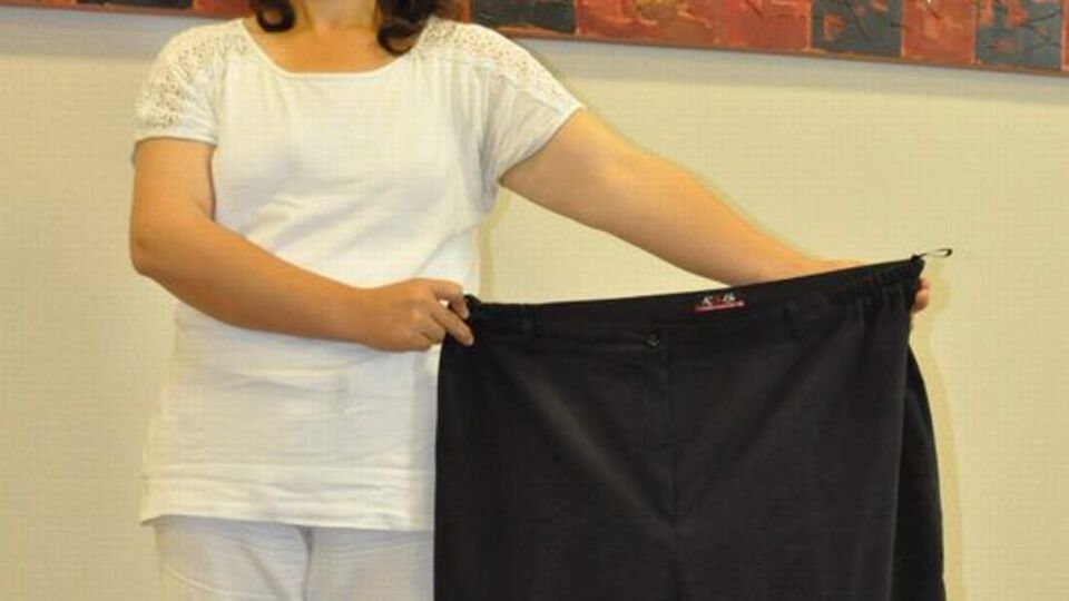 Yiyerek 7 ayda tam 40 kilo verdi