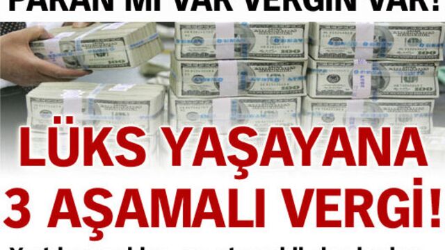 Paran mı var vergin var!