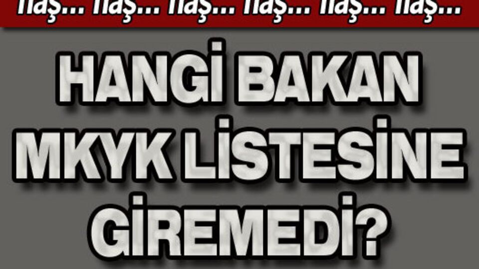 AK Parti'de liste dışı kalan sürpriz isimler!