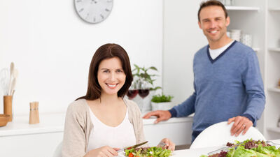 Öğle yemeği için ideal üçlü