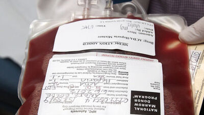 1 milyon ünite kanın kaynağı...