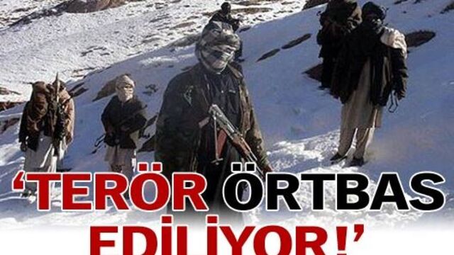 'Terör örtbas ediliyor'