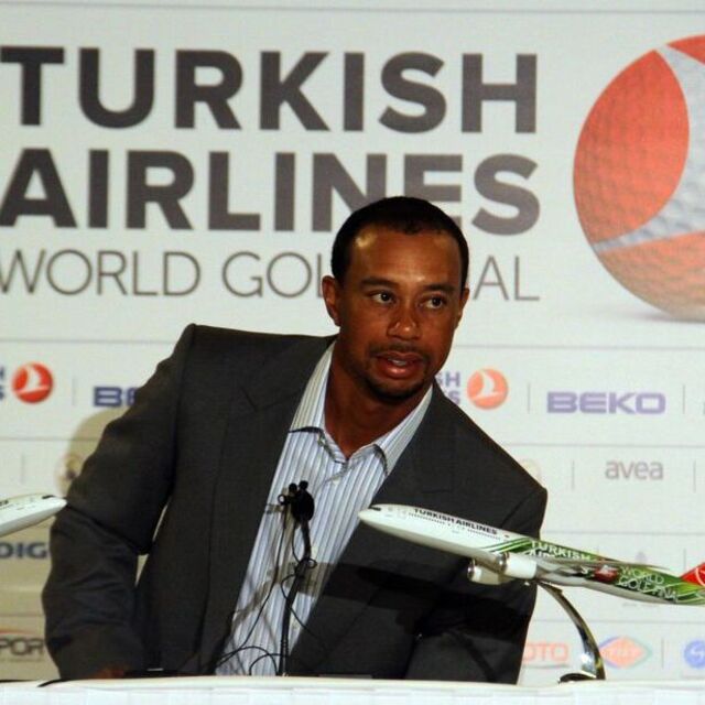 Tiger Woods Türkiye'de!