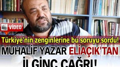 Muhalif yazardan, Türkiye'nin zenginlerine ilginç davet