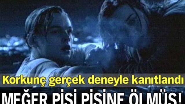 Pisi pisine ölmüş!