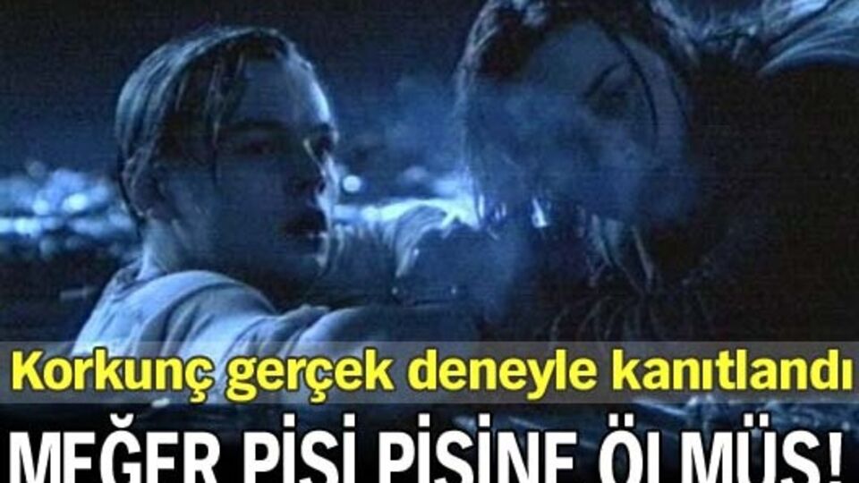 Pisi pisine ölmüş!