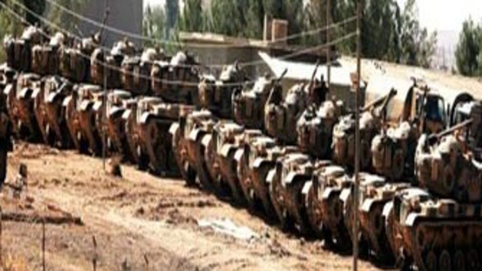 Türk tankları sınıra dayandı!