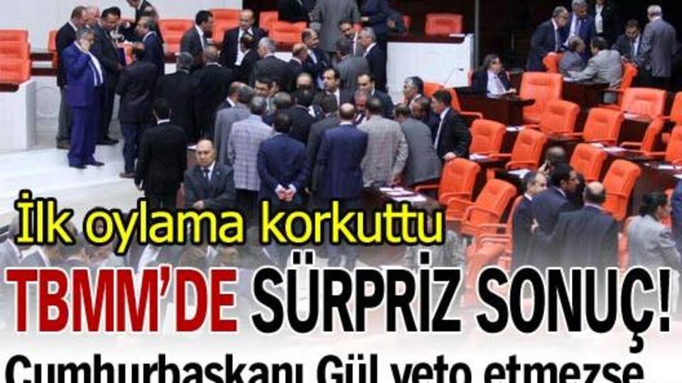Oylamadan 'referandum' çıktı