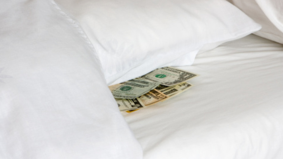Yastık altında servet var!