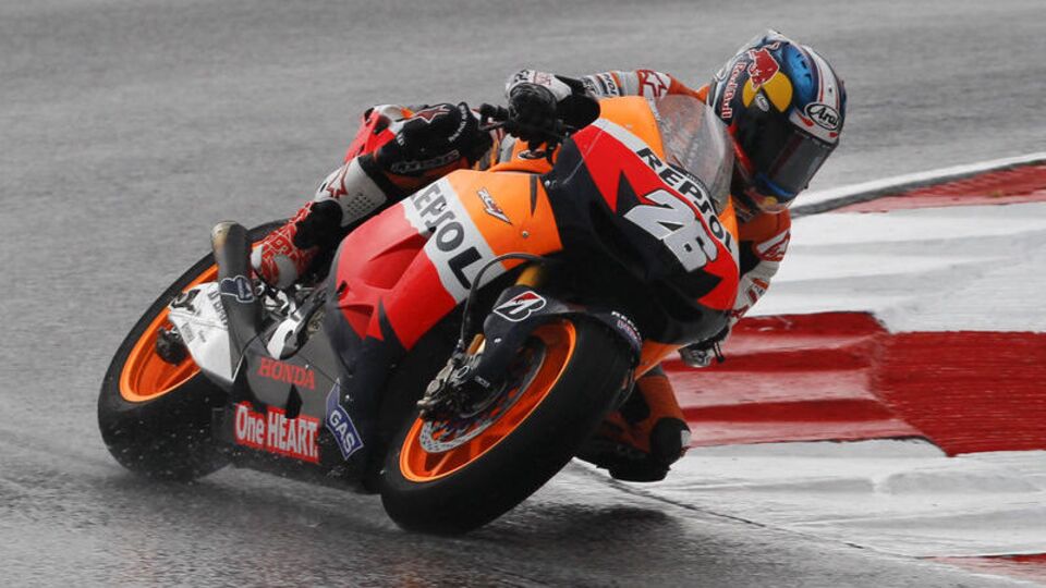 Aragon'da zafer Pedrosa'nın!