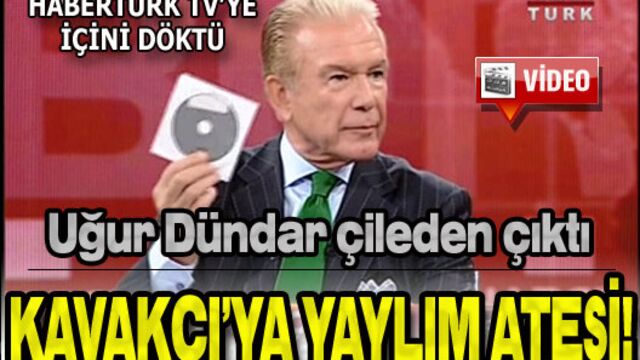 Uğur Dündar'dan çarpıcı açıklamalar