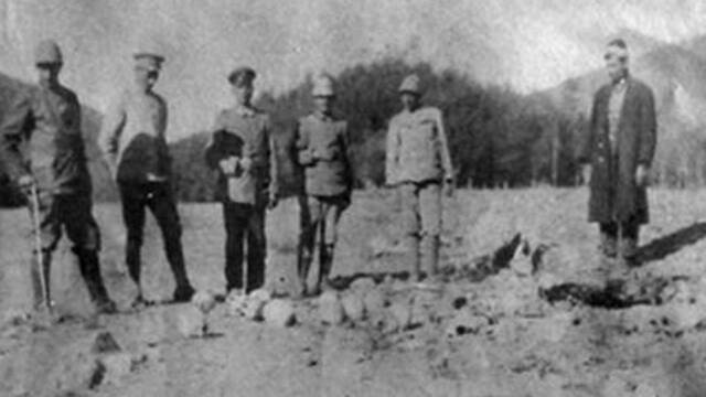 '1915'te Alman parmağı