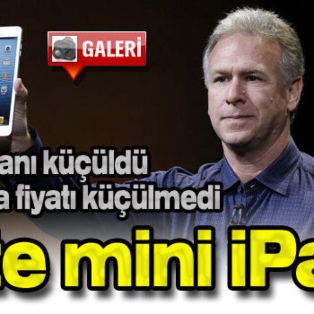 İşte merakla beklenen mini iPad