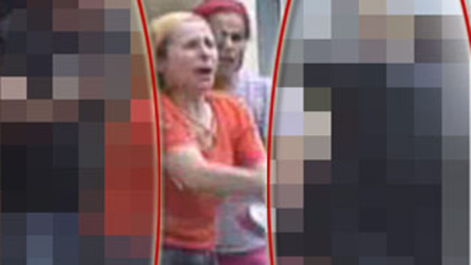Şoke eden cesaret!