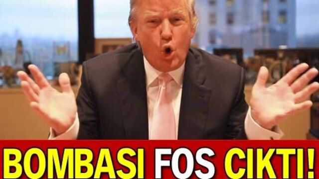 Bombası fos çıktı