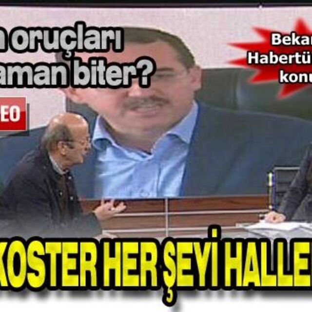 "İmralı'ya gidecek koster herşeyi çözer"