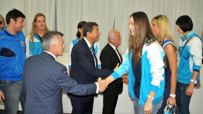 F.Bahçe'de bayramlaşma töreni