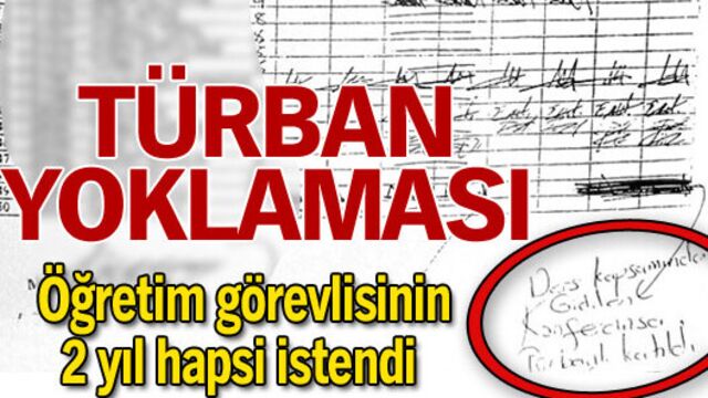 Türban yoklaması